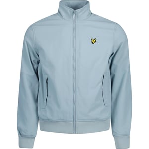 Chaqueta azul con cuello alzado y forro polar de Lyle & Scott