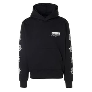 Amiri Premier Logo sudadera con capucha negra