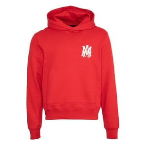 Amiri MA Logo sudadera con capucha roja