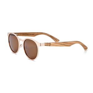 Gafas de sol polarizadas Earth Wood Reine - Nogal/Marrón