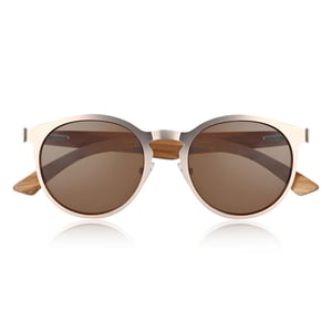 Gafas de sol polarizadas Earth Wood Reine - Nogal/Marrón