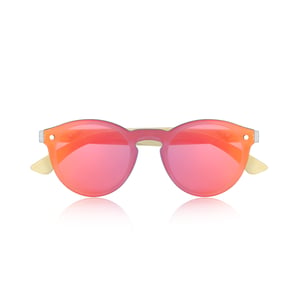 Gafas de sol polarizadas Earth Wood Tulum - Bambú/Rojo