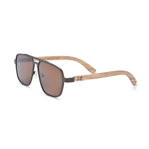 Gafas de sol polarizadas Earth Wood Avila - Cebra/Marrón
