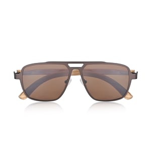 Gafas de sol polarizadas Earth Wood Avila - Cebra/Marrón
