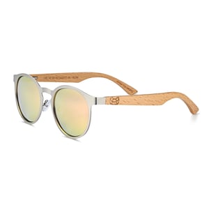 Gafas de sol polarizadas Earth Wood Reine - Bambú/Verde