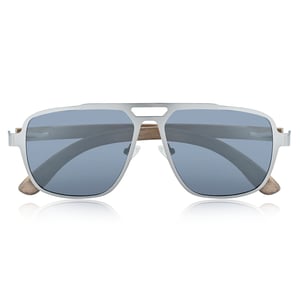 Gafas de sol polarizadas Earth Wood Avila - Marrón oscuro/Negro