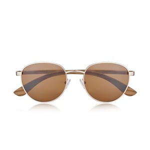 Gafas de sol polarizadas Earth Wood Boracay - Cebra/Marrón