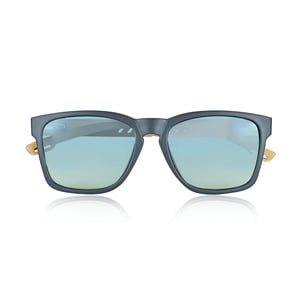 Gafas de sol polarizadas Earth Wood Haven - Bambú/Azul-amarillo