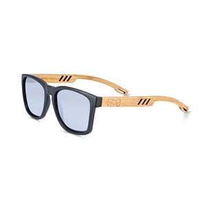 Gafas de sol polarizadas Earth Wood Haven - Bambú/Plata