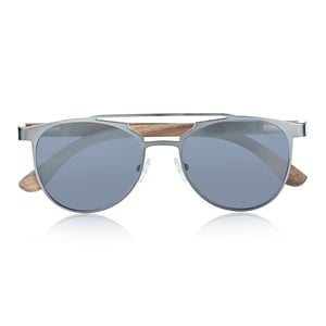 Gafas de sol polarizadas Earth Wood Positano - Marrón oscuro/Negro