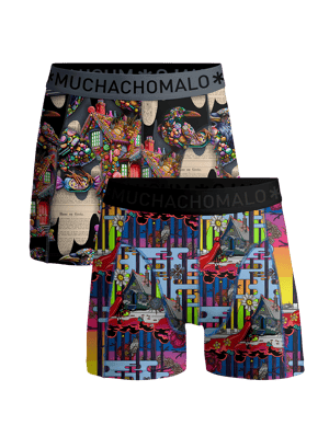 Muchachomalo Bóxers para Niños - Pack de 2 - Ropa Interior para Niños