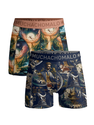 Muchachomalo Bóxers para Niños - Pack de 2 - Ropa Interior para Niños
