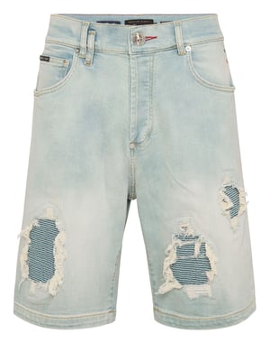 Denim Shorts Formentera Distressed