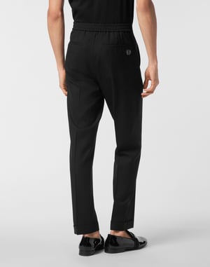 Wool Wide Leg Trousers