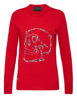 Jersey Cuello Redondo Skull