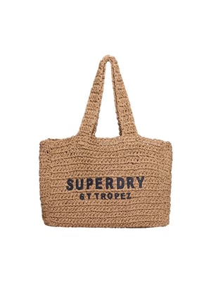 Bolsas de mano Superdry para mujer Raffia City