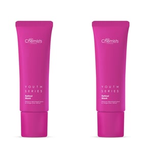 skinChemists Serie Juventud Máscara de Retinol 50ml x 2 Pack Dúo