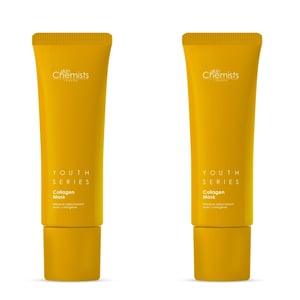 skinChemists Serie Juventud Máscara de Colágeno al 1% 50ml x 2 Paquete Dúo