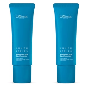 skinChemists Serie Juvenil Mascarilla de Ácido Hialurónico al 1% 50ml x 2 Paquete Dúo