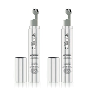 skinChemists Tratamiento Antienvejecimiento Avanzado para Ojos con Colágeno 15ml x 2 Paquete Dúo