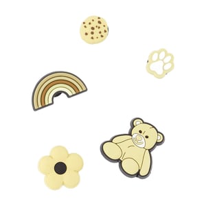Jibbitz Mono Shiitake Paquete de 5 - Crocs - Pvc - Multi
