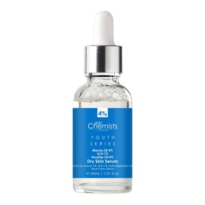 skinChemists Serie Juventud Suero para Piel Seca Aceite de Marula 4%, Q10 1%, Aceite de Rosa Mosqueta 4% 30ml x 2 Paquete Dúo