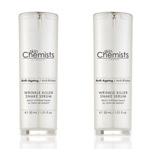 skinChemists Suero Antienvejecimiento Killer Snake 30ml x 2 Paquete Dúo