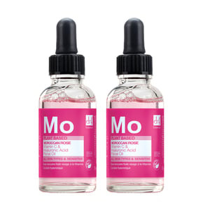 Dr Botanicals Aceite Facial de Rosa Marroquí con Ácido Hialurónico y Vitamina C 30ml x 2 Pack Dúo