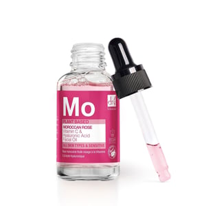 Dr Botanicals Aceite Facial de Rosa Marroquí con Ácido Hialurónico y Vitamina C 30ml x 2 Pack Dúo