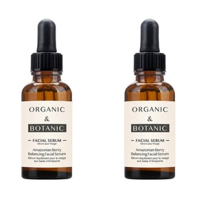Pack Dúo de Suero Facial de Berries Amazónicas Orgánico y Botánico 30ml x 2