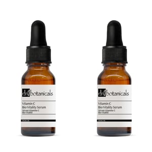 Duo Pack de Suero Bio Vitalidad de Vitamina C de Dr Botanicals 15ml x 2