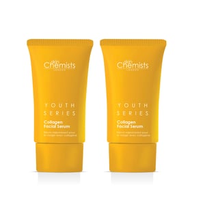 skinChemists Serie Juventud Suero Facial 2% Colágeno 30ml x 2 Paquete Dúo