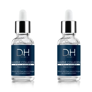 Sérum Facial de Colágeno Marino Dr H 30 ml x 2 Paquete Dúo