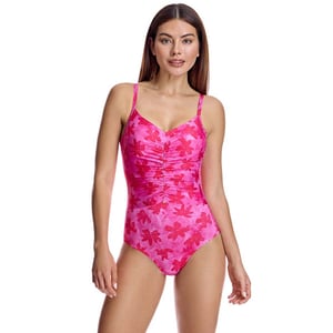 Bañador escote en V con copas W250976 para Mujer