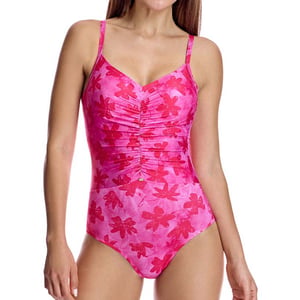 Bañador escote en V con copas W250976 para Mujer