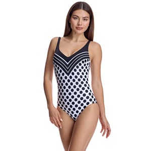 Bañador escote en V con copas W250376 para Mujer