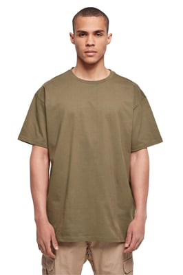 Camiseta extragrande pesada - Oliva