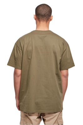 Camiseta extragrande pesada - Oliva