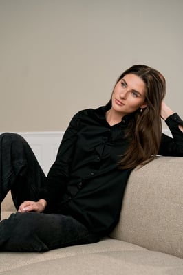 Camisa Ida - Negro