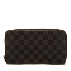 Louis Vuitton Zippy Large en Grafito Lona recubierta