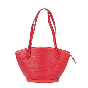 Louis Vuitton St-Jacques Long Straps PM en Rojo Piel de becerro