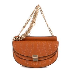 Chloé Georgia  en Marrón Piel de becerro