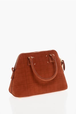 Bolso MM11 5AC de ante reciclado en rojo
