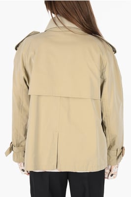 Blazer cruzado MM0 Mpaded con malla interior en beige