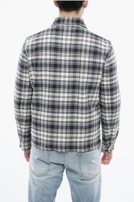 Camisa acolchada a cuadros TIMBER en azul