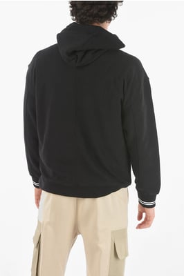 Sudadera con capucha de ajuste fácil JAMES HARDEN x NEIL BARRETT en negro