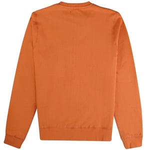 Sudadera naranja con logo pequeño Aquascutum Active
