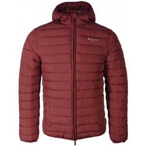 Chaqueta con capucha Aquascutum Active 100GR color burdeos
