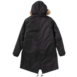 Chaqueta parka negra con forro y cremallera 2 en 1 de Fred Perry