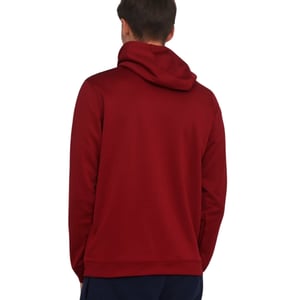 Sudadera con capucha roja con mangas selladas de Nike